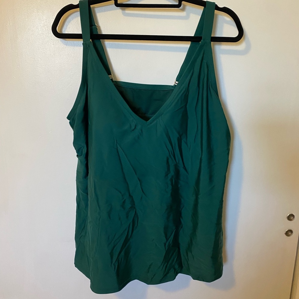 Pretty green tankini